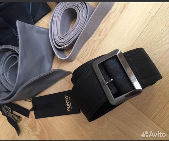 Ремни из натуральной кожи (новые)