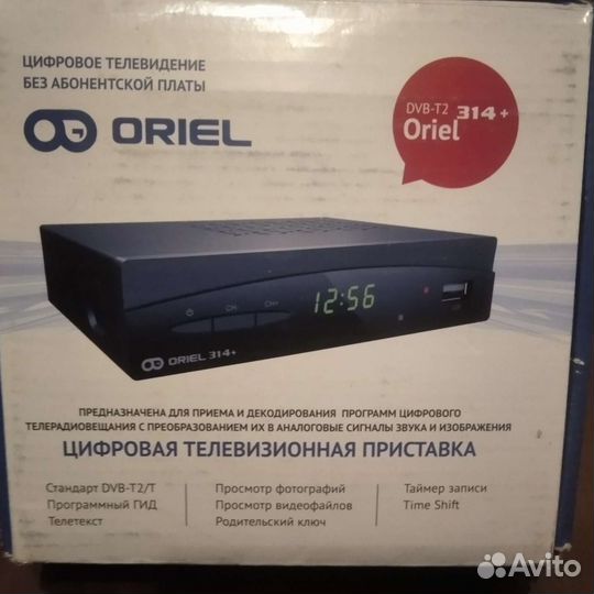 TV приставка Oriel 314+ DVB-T2