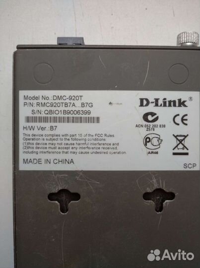 Медиаконвертер D-link