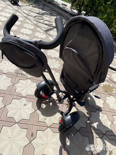 Детский велосипед с ручкой новый