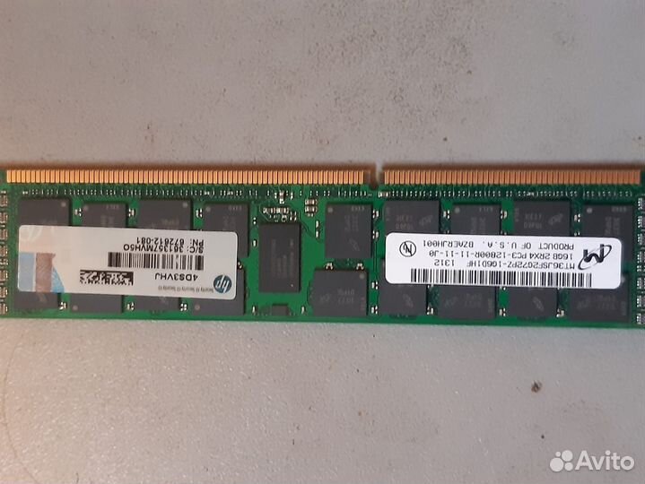 Оперативная память HP ddr3 и dd4 для серверов