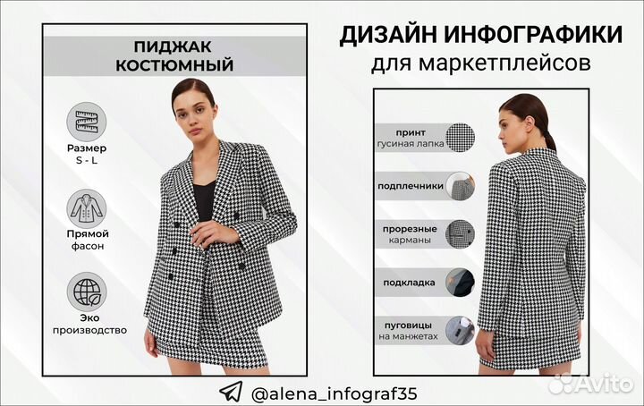 Инфографика для маркетплейсов. Анимация Ozon