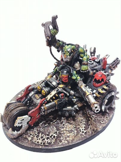 Warhammer 40000 миниатюры Orks Deffkilla Wartrike
