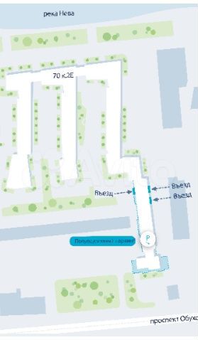 Машиноместо, 14 м²