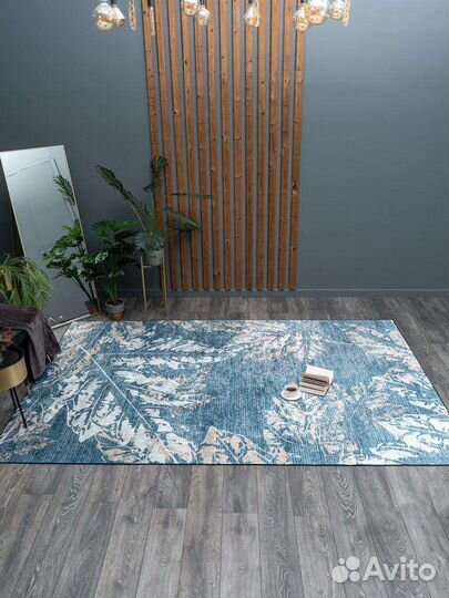 Ковер безворсовый бархатный