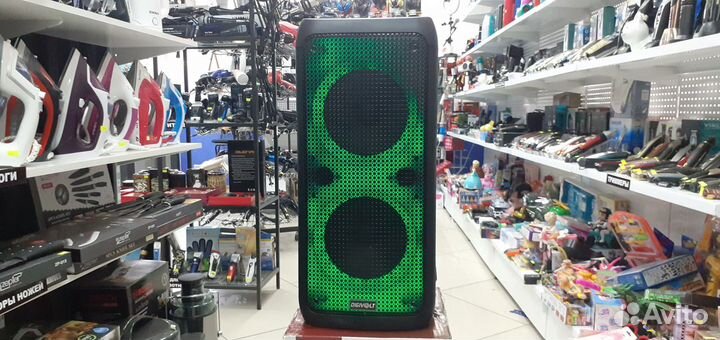 Акустика беспроводная Digivolt караоке подсветка