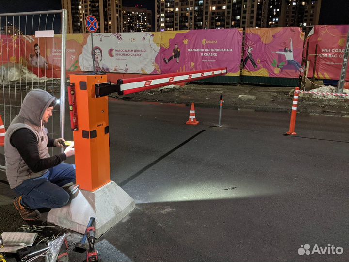 Ремонт монтаж и обслуживание шлагбаумов