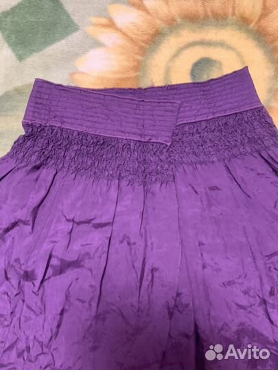 Юбка натуральный шелк 46 48