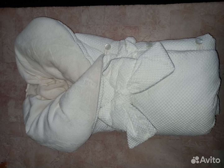 Конверт одеяло на выписку зима