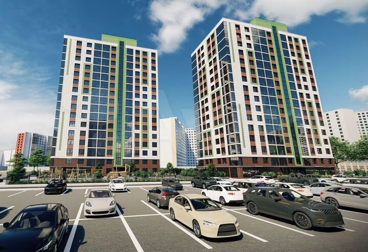 3-к. квартира, 80,9 м², 10/16 эт.