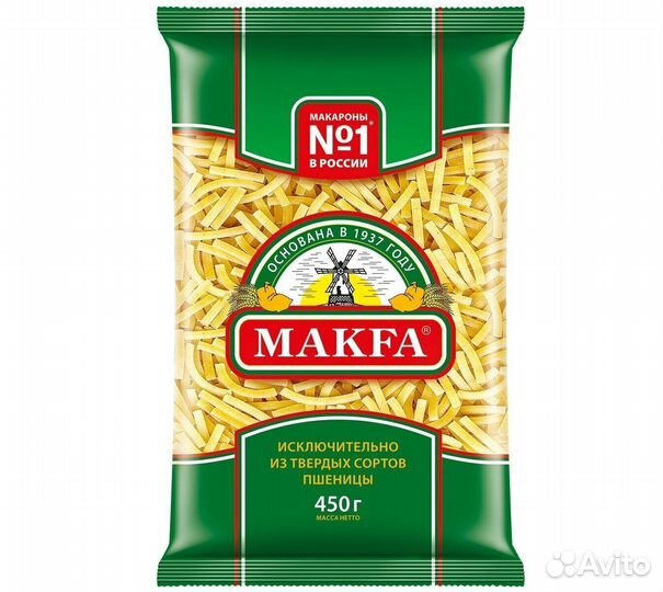 Макаронные изделия Макфа Лапша 450г