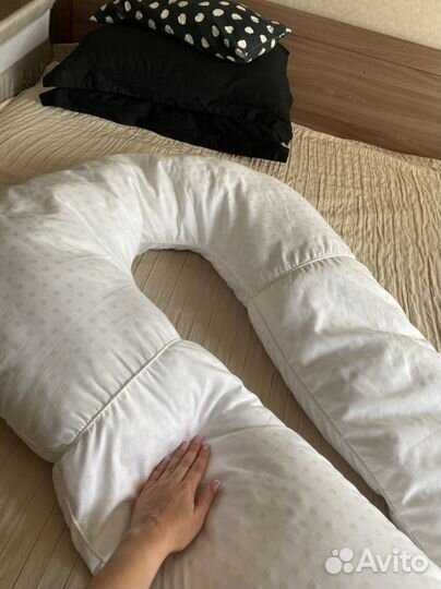 Подушка для беременных и кормящих подкова люкс