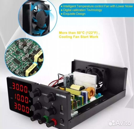 Лабораторный блок питания SPS W3010