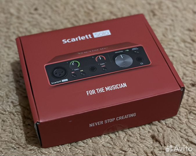 Звуковая карта focusrite