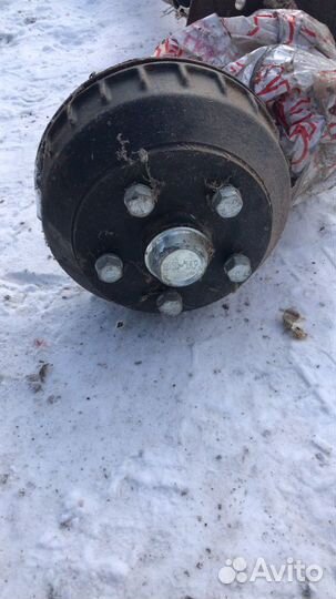 Ось для прицеп-дачи