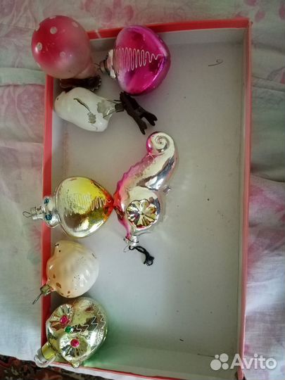 Елочные игрушки СССР