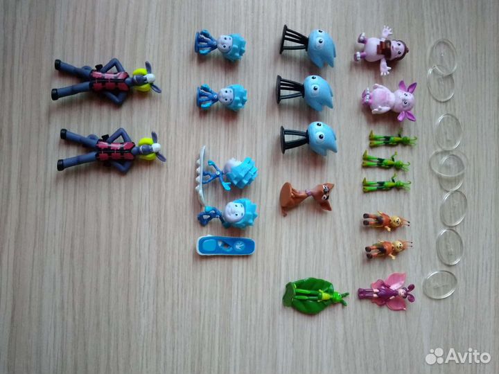 Игрушки СССР, из шоколадных яиц