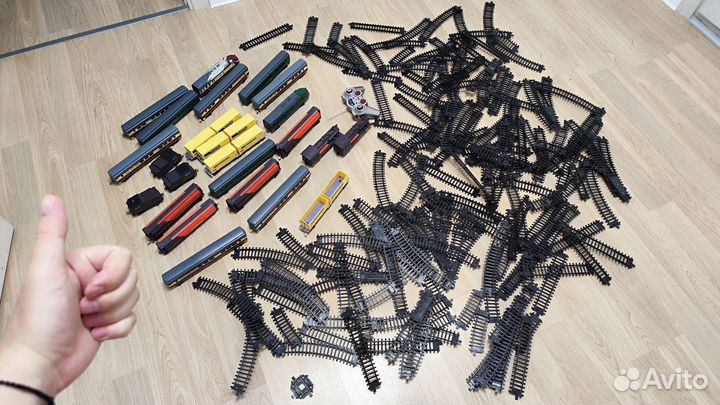 Большой набор железной дороги