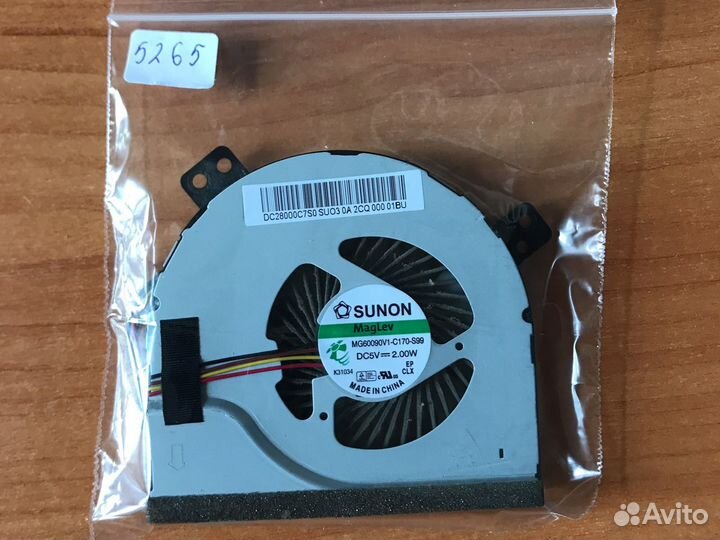 Кулер вентилятор для ноутбука