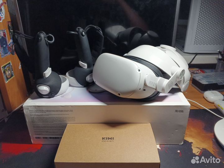 VR-шлем oculus quest 2 128GB + аксесуары