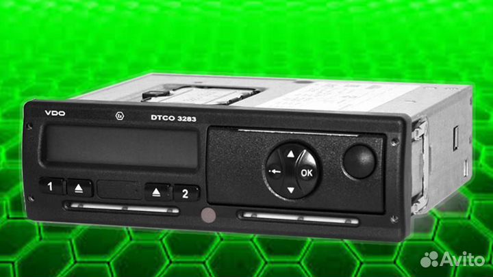 Тахограф VDO 3283 новый с скзи