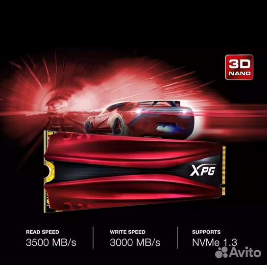 Adata XPG gammix S11 Pro M2 SSD NVMe 2 тб