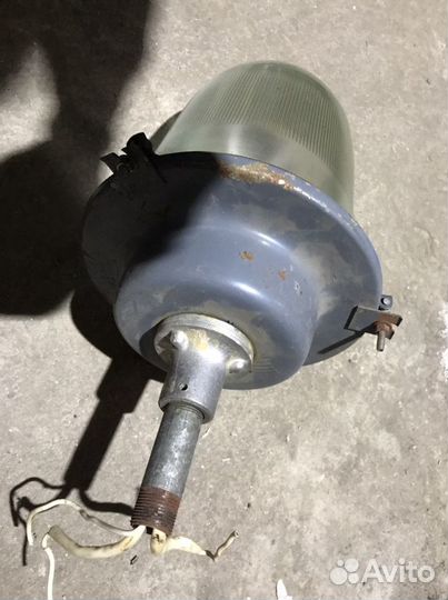 Светильники промышленные подвесные СССР большие