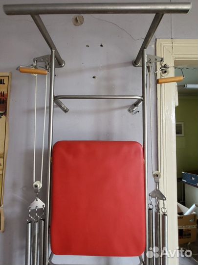 Шведская стенка с турником, эспандерами и скамьей