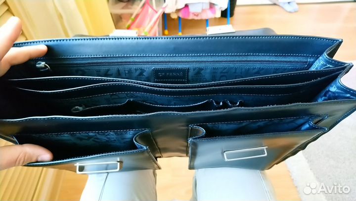 Кожаный портфель GF ferre