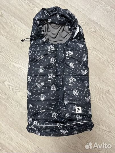 Зимний конверт в санки