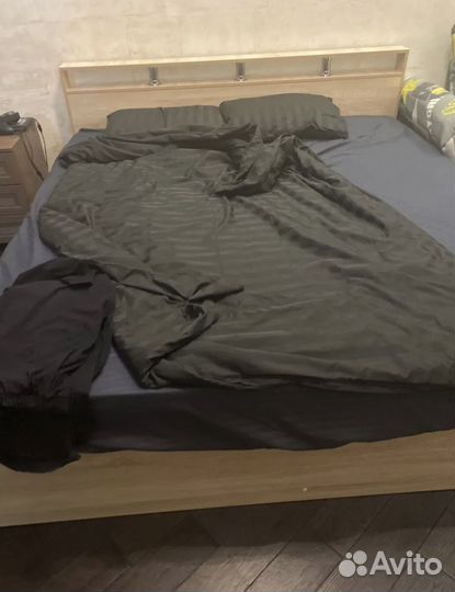 Кровать полутороспальная 120 с ящиками