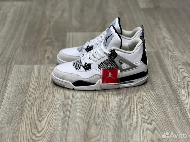 Кроссовки Nike Air Jordan 4 Military Black (36-45)