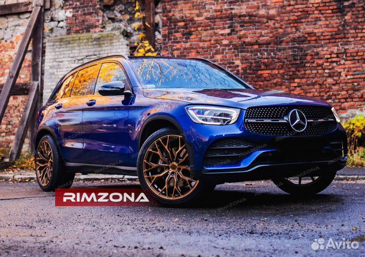 Кованые диски R21 на Mercedes GLE 53 AMG