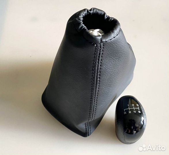 Ручка с чехлом кпп(без рамки) - Volkswagen Crafter