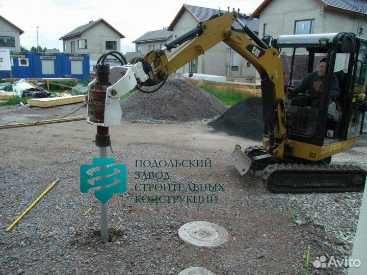 Сваи винтовые d57мм L3,5м