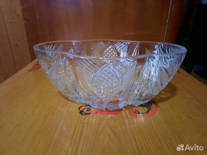 Хрустальная посуда СССР