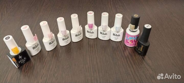 Гель лаки для маникюра - разные цвета