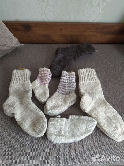 Шерстяные носки