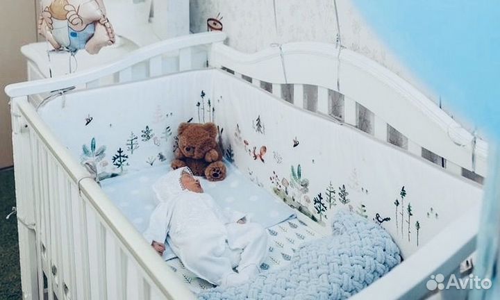 Детская кроватка можга красная звезда Леонардо