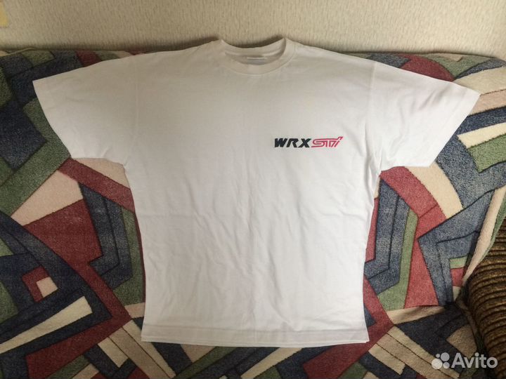 Футболка мужская subaru wrx sti 46-48 (M) Новая