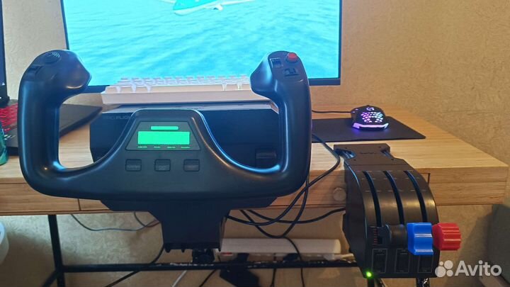 Джойстик Saitek pro flight yoke system