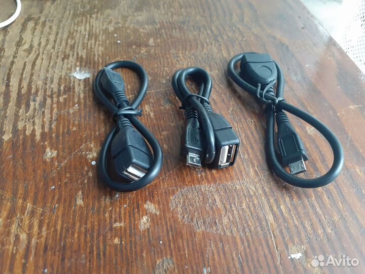Кабель OTG USB-А - microUSB