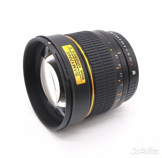 Samyang 85mm f/1.4 Aspherical IF for Pentax K
