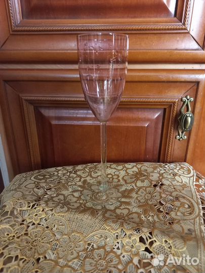 Фужеры-Аметист с золотом* Фужер Калининский з-д