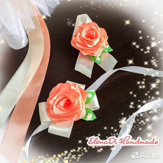 Букет невесты, бутоньерки