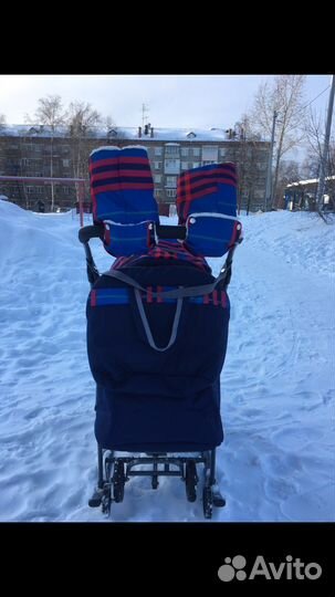 Коляска санки