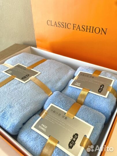 Подарочный набор полотенец из микрофибры