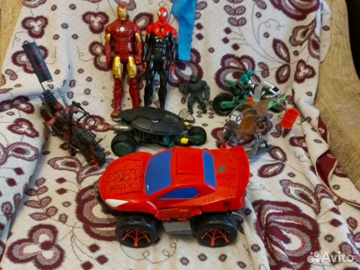 Игрушки ниндзя и супергерои