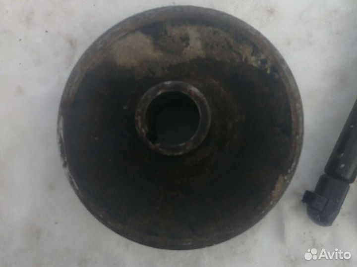 Шкиф коленвала чери омулет