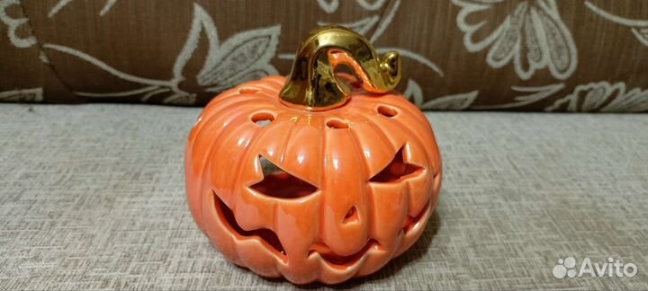 Подсвечник тыква